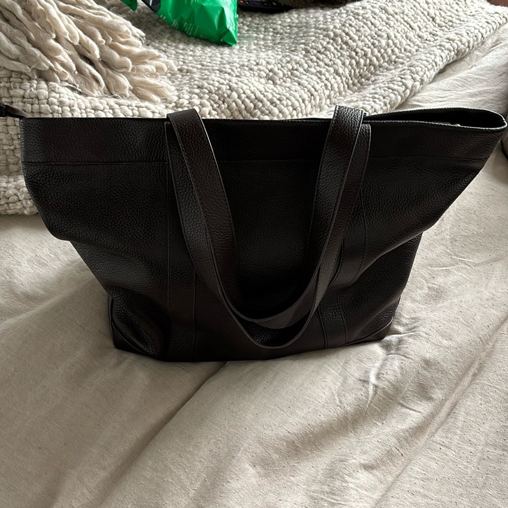 Banana Republic Leather Travel Bag
